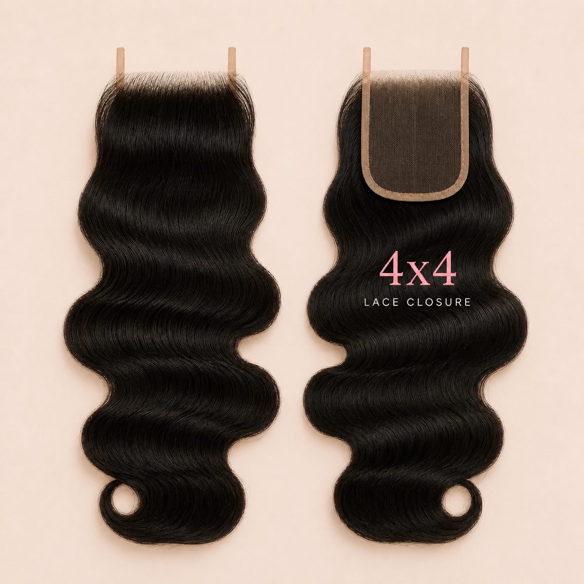 4x4 HD lace closure
